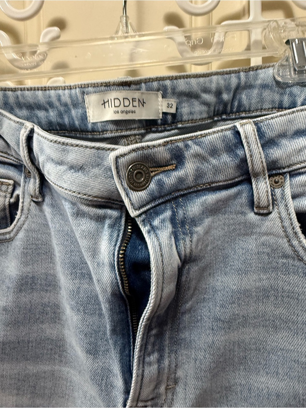 Hidden light  Blue women’s Jeans waist 32